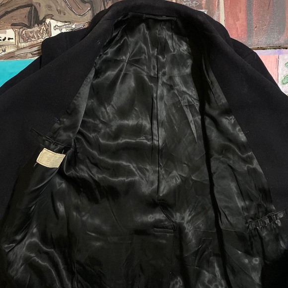 Vintage Navy Wool Peacoat - Picture 2 of 4
